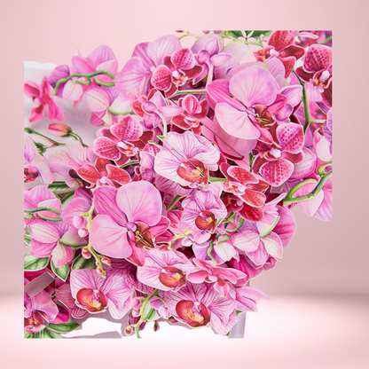 Flower-Shaped Gift Card